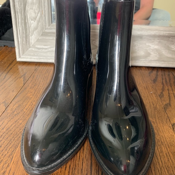 Black Jeffery Campbell Chelsea Waterproof Boots - Picture 4 of 7